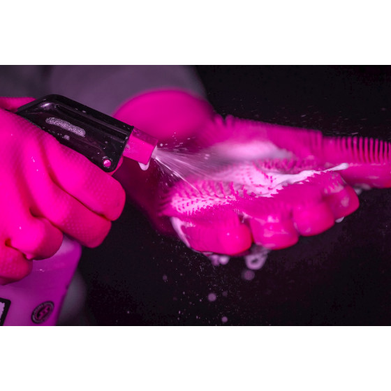 Muc-Off Deep Scrubber Gloves Pink 